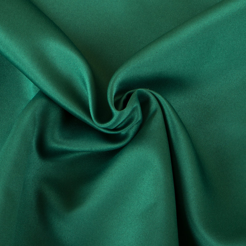 Taie d'oreiller en satin, Très grand, Vert foncé