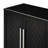 Large Storage Sideboard With 4 Doors, Adjustable Shelves, And Silver Handles For Versatile Home Use-1532940335