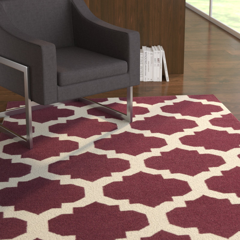 Bangor Wool Geometric Indoor Rug, Rectangle 8' x 10'