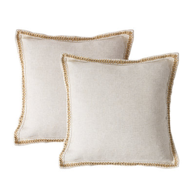 Housse de coussin de couleur