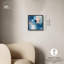 «Whispering Blue I», art abstrait bleu par -1075023230-1075023222