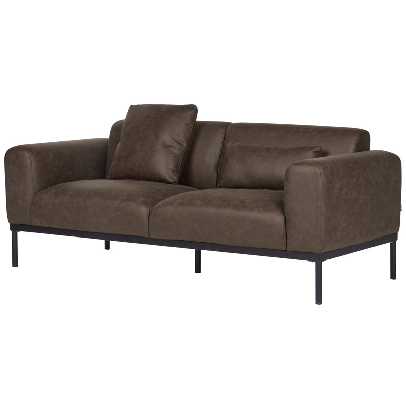 MALMOS 2 Seater Sofa, Dark Brown