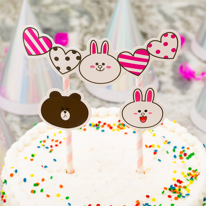 100 Piece Cake Topper