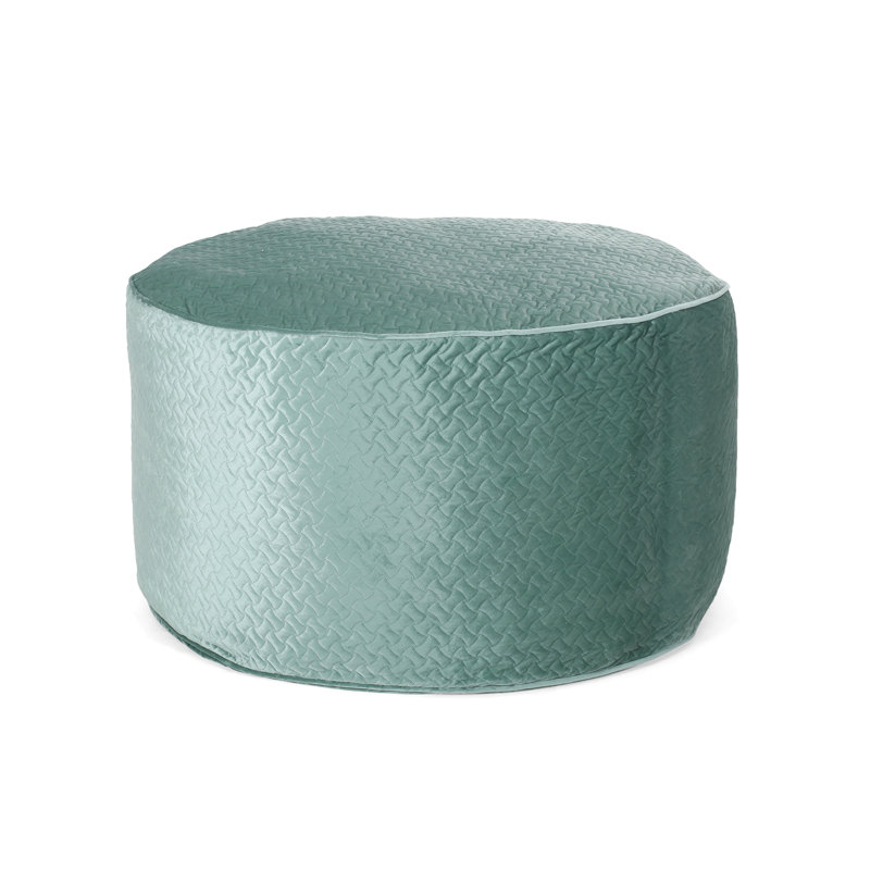 Borroco 4 Foot Short Cylindrical Bean Bag, Teal