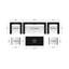 Savannah 6 Seater Rattan Sofa Set with Cushions-33371077