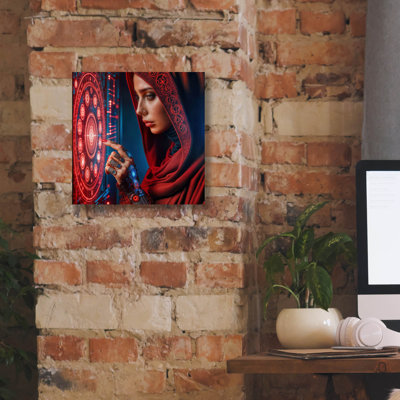  'Calling Home 2' by Rey Klimt Canvas Wall Art, 12" x 12"
