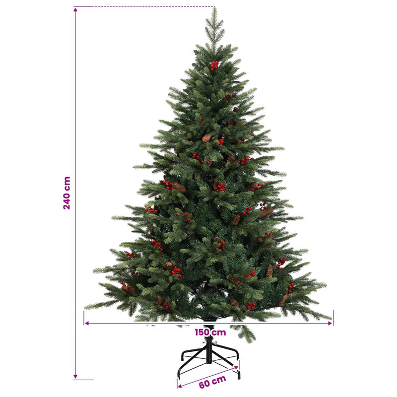 Christmas Tree, 240 cm, Green