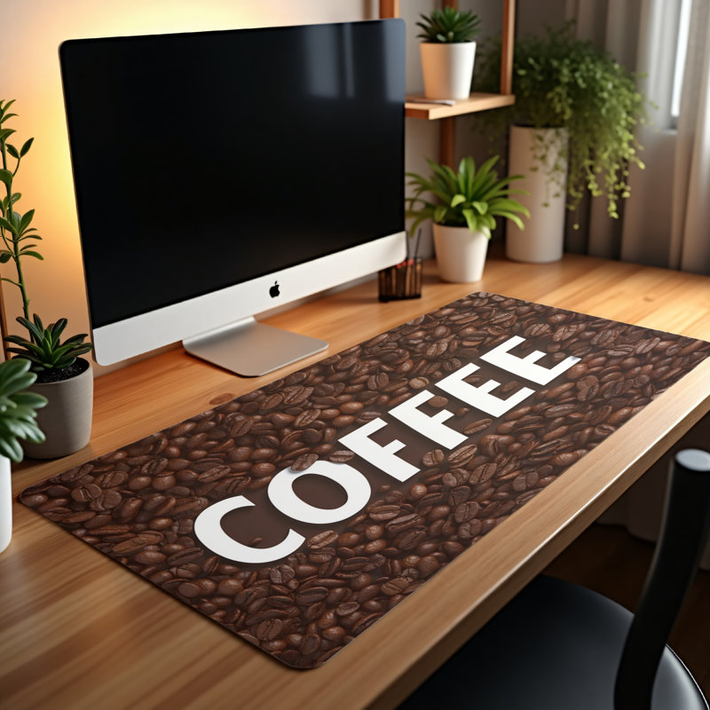 Polyester Desk Pad, 31.5x15.5