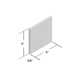 Cloe 5 in. x 5 in. Handmade-Look Ceramic Wall Glossy Subway Tile