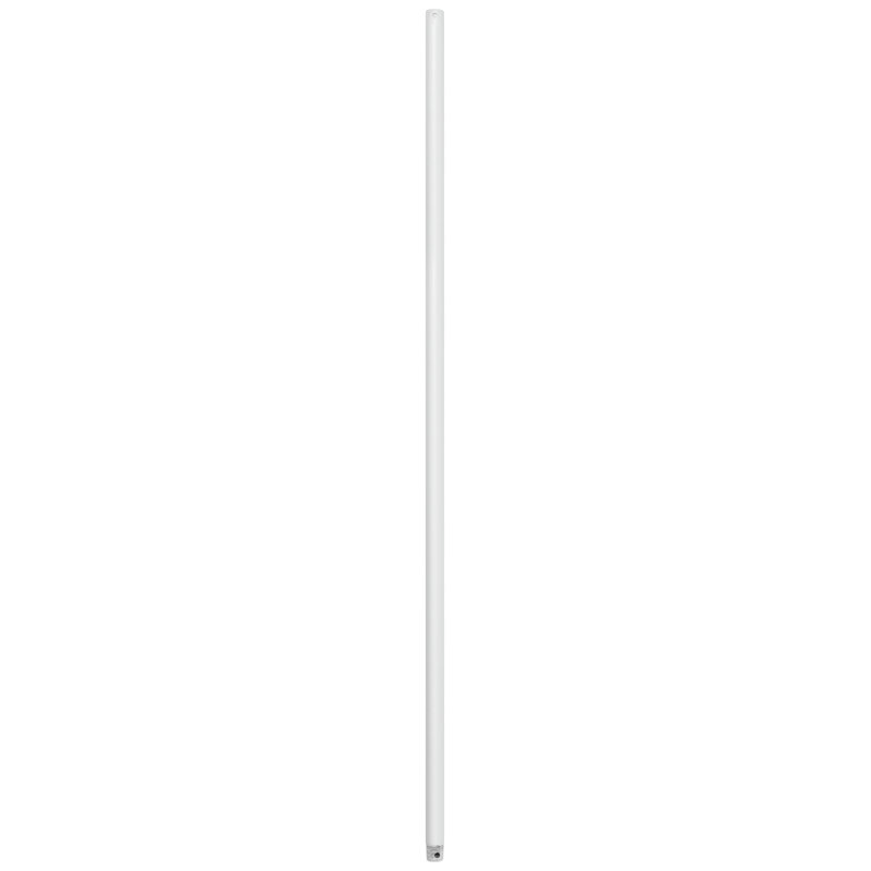 Tige de ventilateur de plafond, Blanc électroménager, H 48 po x l 1 po x P 1 po