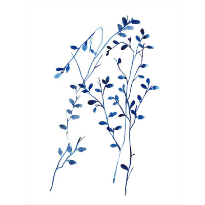 Foglie Blu III Print by Barclay Butera
