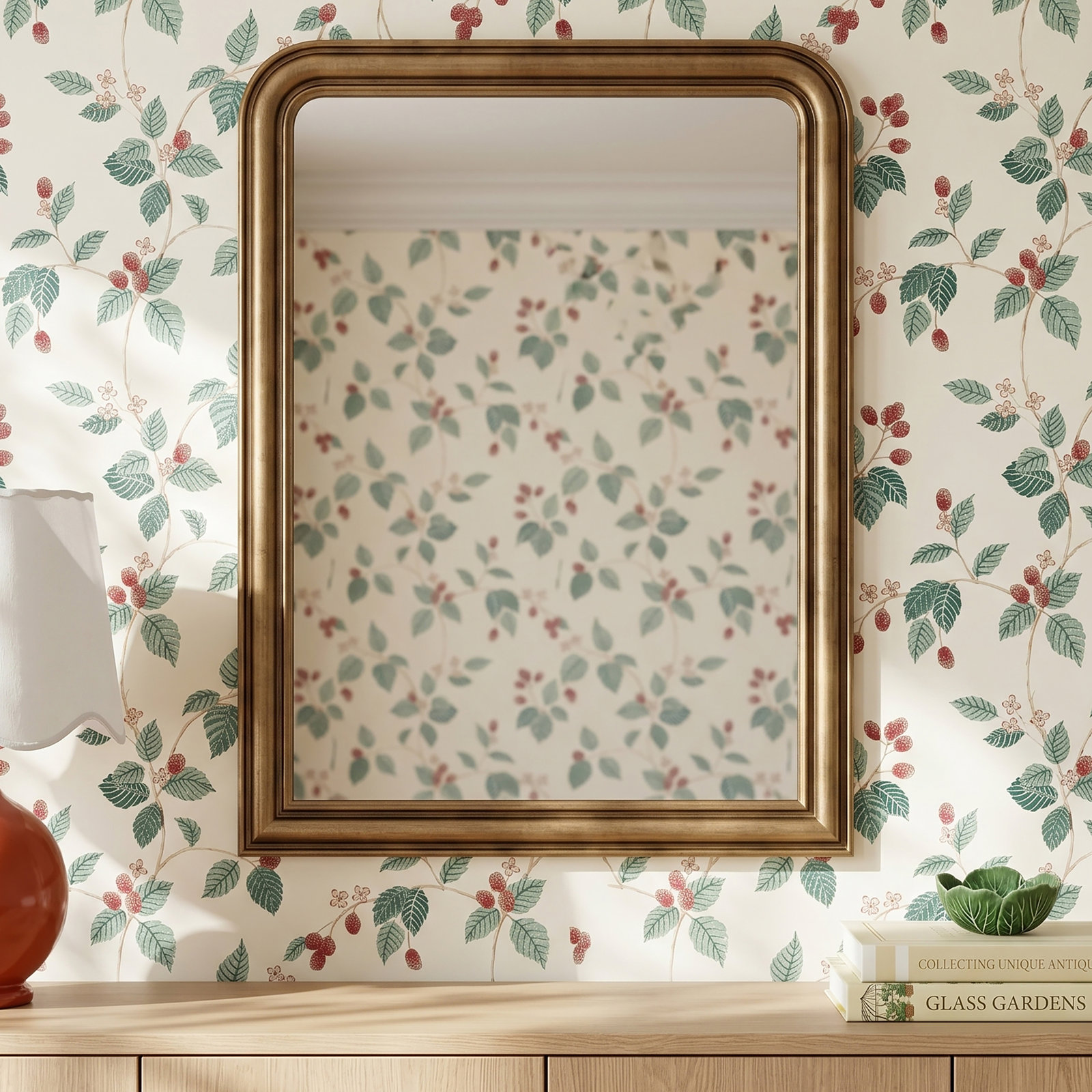 Sarla 26" Mirror, Gold