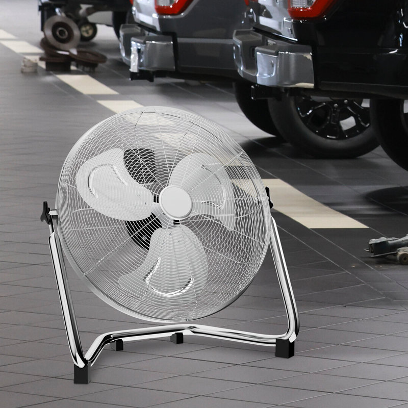 Bring Home Furniture 23.5'' Box Fan, Silver