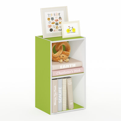 Heintje 2-Tier Open Shelf Bookcase