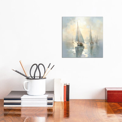 «Silent Sailing, One», reproduction d'art murale