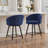 26" Swivel Upholstered Counter & Bar Stool with Metal Frame, Supports 350 Lbs-88757650