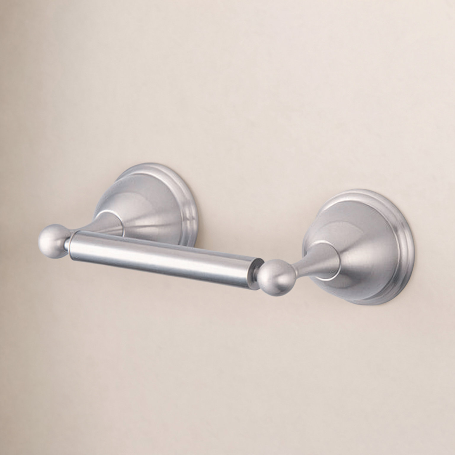 Kingston Brass Restoration Toilet Paper Holder, Brushed Nickel