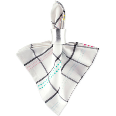Wade Cotton Plaid Square Napkin