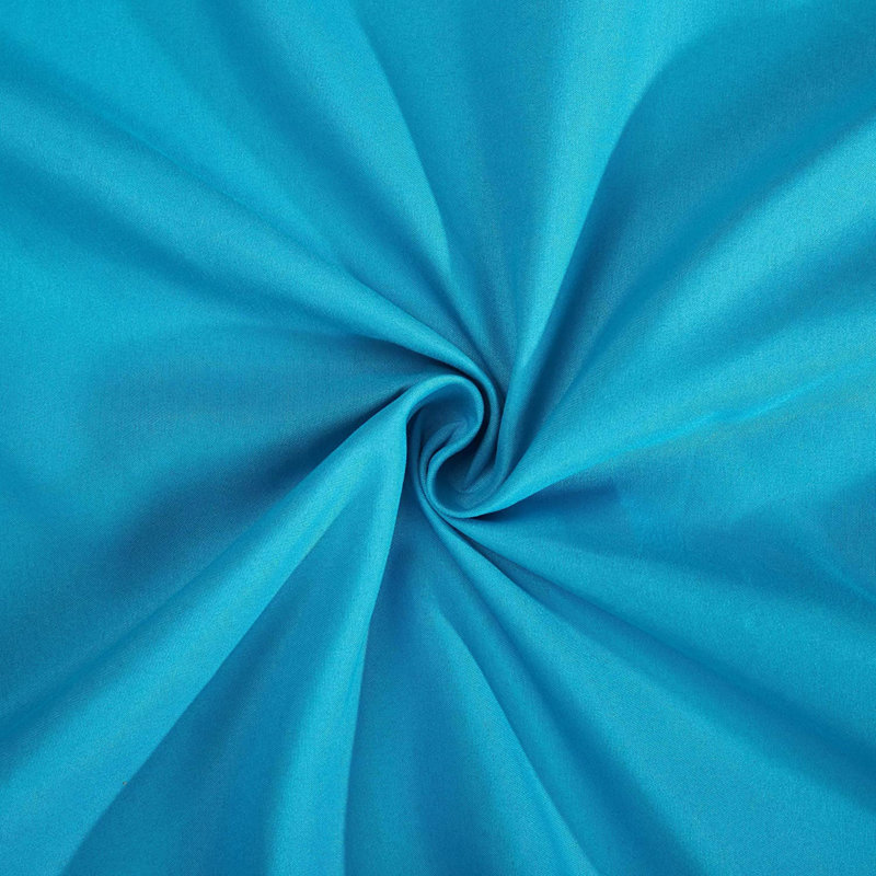 Housse de coussin en microfibre, Bleu océan