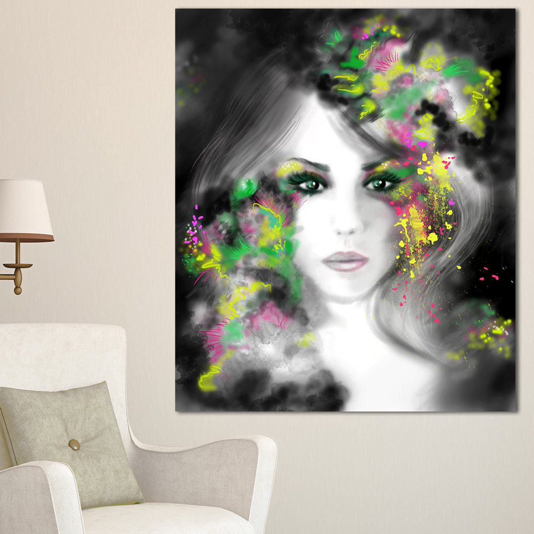 " Fantasy Portrait Woman " Design Art 