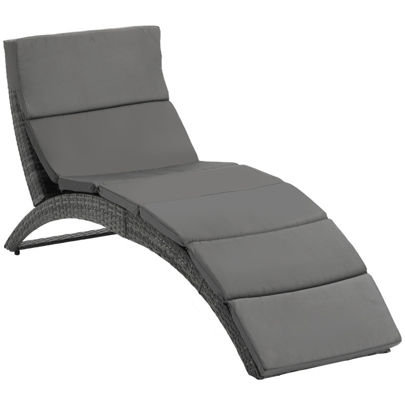 Aalayah 156cm Long Single Chaise with Cushions