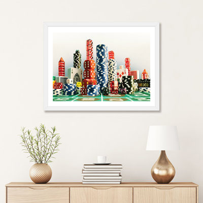 «Casino City» par Carl Warner, impression