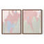«Blush Abstract III», reproduction encadrée de qualité supérieure - prête à être accrochée - aucun clou requis - aucun clou requis-108020886-108020890