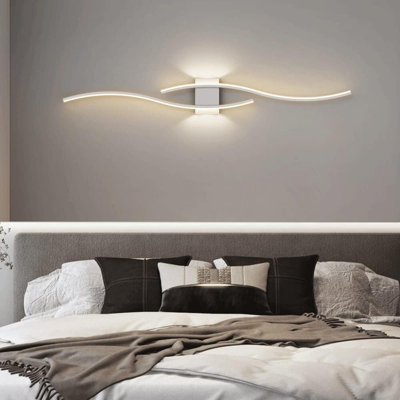 Modern Led Vanity Light Bathroom Light Fixture Over Mirror With Remote Control