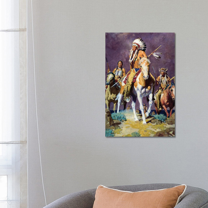 Prairie Storm By David Mann - Wrapped Canvas Painting - Wrapped Canvas Painting, 66.04 cm H x 45.72 cm W x 1.91 cm D