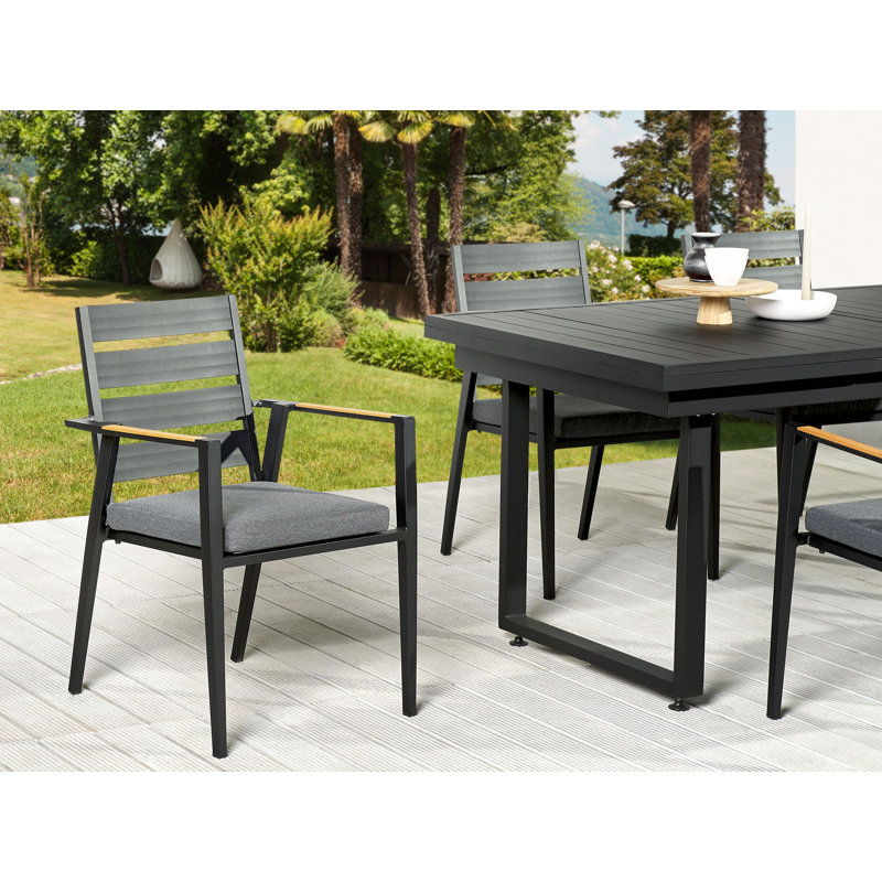 Lacynthia Patio Dining Armchair with Cushion