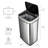 Nine Stars 13.2 Gallon Stainless Steel Motion Sensor Trash Can-38809684
