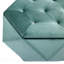 Repose-pieds en velours rembourré Elegant-1658002853