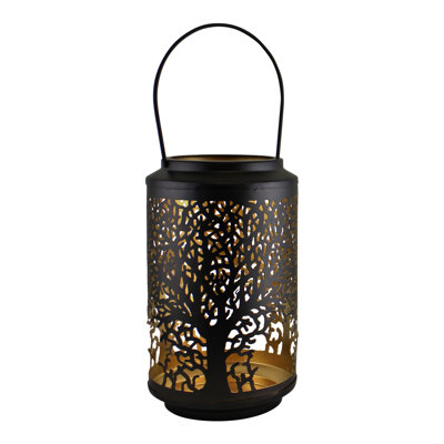 Iron Tabletop Lantern