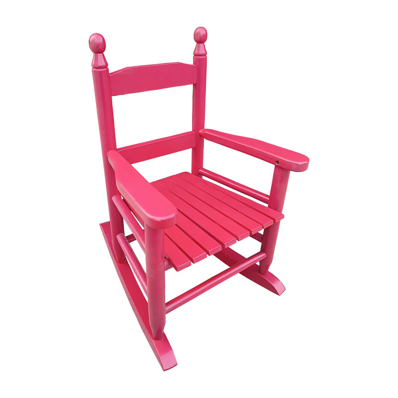 Siège à bascule Rose Red - Convient à tous les espaces intérieurs et extérieurs.