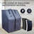 Fulocseny 1 - Person Traditional Steam Sauna with Remote Control