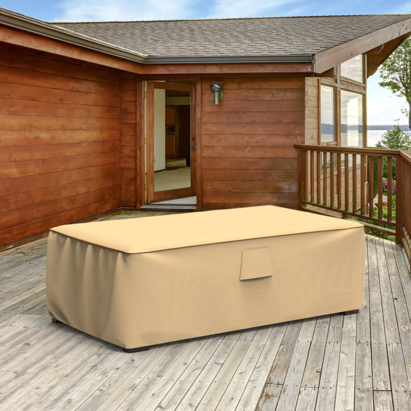 Housse pour repose-pieds de patio Eduardo, H 18 po x l 33 po x P 25 po