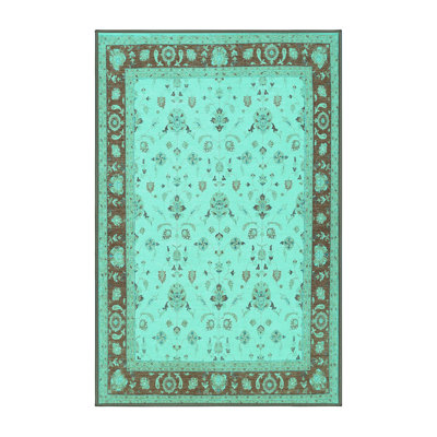 Tapis oriental bleu Aamenah