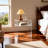 Devontre Modern Acrylic 2-Tier Home Decor, Nightstand, Small End Table For Living Room-37373677