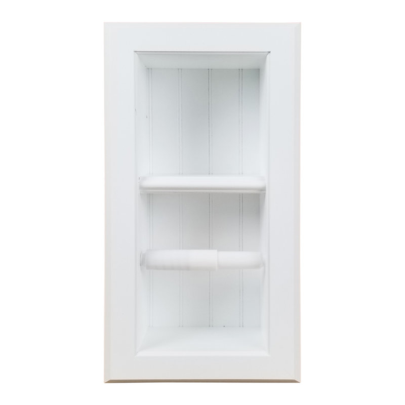 Porte-papier hygiénique Butler, Émail blanc