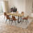 Eastfield 66.9'' Dining Table Set, 7 - Piece Extendable Double Pedestal Dining Set-2123009169