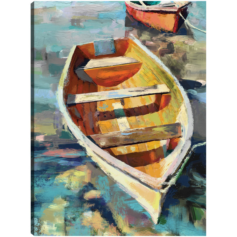 Coastal Breeze Canvas Art Print in Multicolor, 24" x 18"