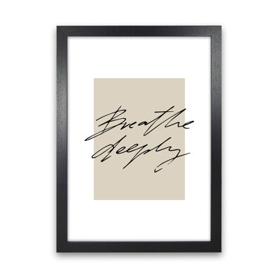 Breathe Deeply by Planeta444 - Print