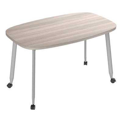 Mobile Rounded Rectangle Table – Versatile Creative Workspace