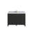 Sonoma 48 In. W X 22 In. D Single Sink Bathroom Vanity In Blacktop With 2 In. Venatino Quartz