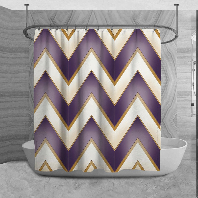 Navan Shower Curtain, 73" H x 70" W