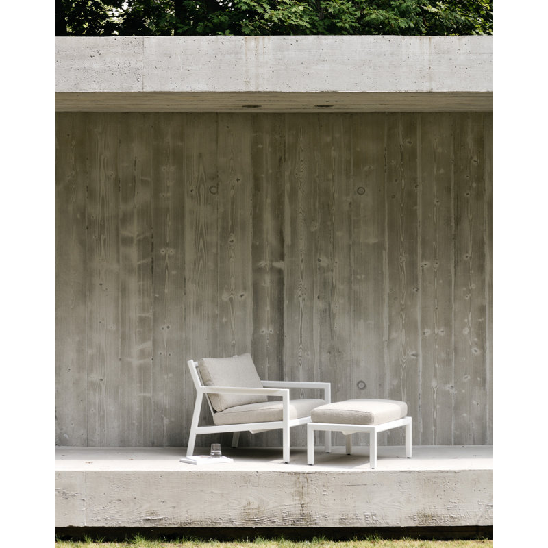 Jack Outdoor Lounge Chair, Natural