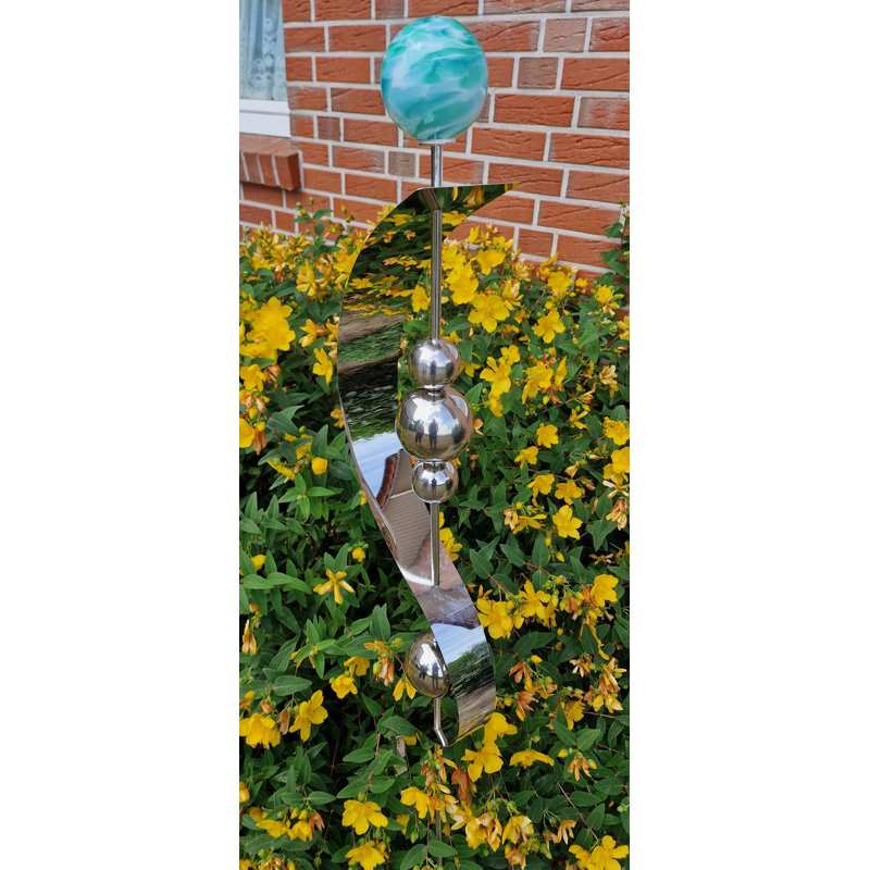 Ryegate Metal Abstract Gazing Ball