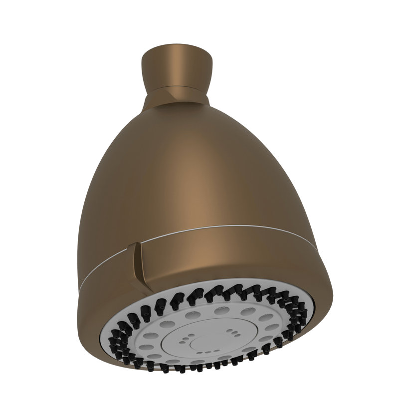 Perrin & Rowe 4" 6-Function Showerhead, English Bronze