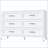 6-Drawer Metal Dresser - Heavy-Duty Steel with Eco-Friendly Design-865764875