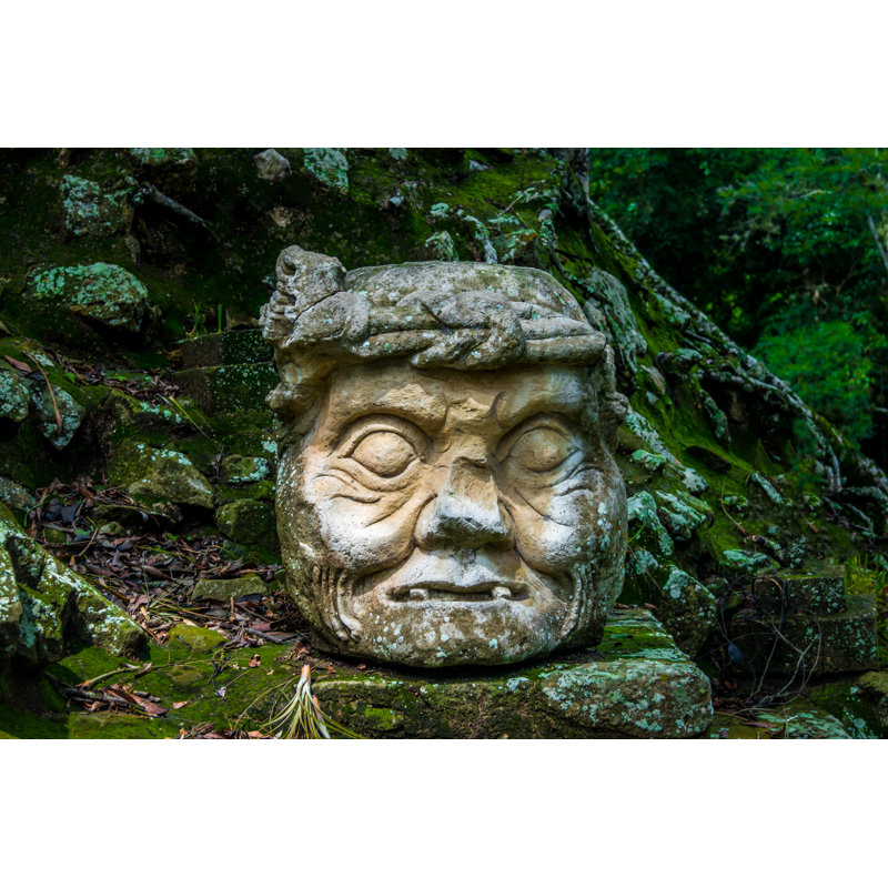 Mayan Ruins Of Copan, Honduras by Diegograndi - Wrapped Canvas Print, 51cm H x 76cm W